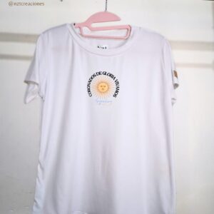 Remera Argentea