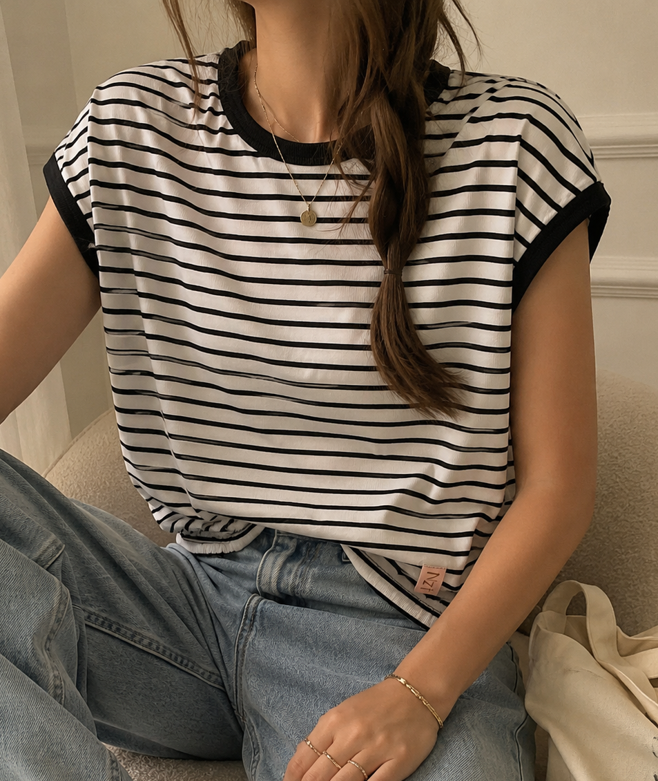 Remera rayada de morley: imagen 1