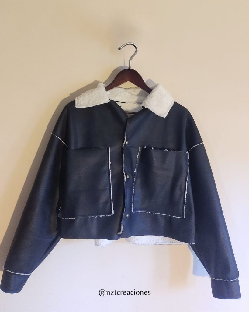 Chaqueta Eco-cuero