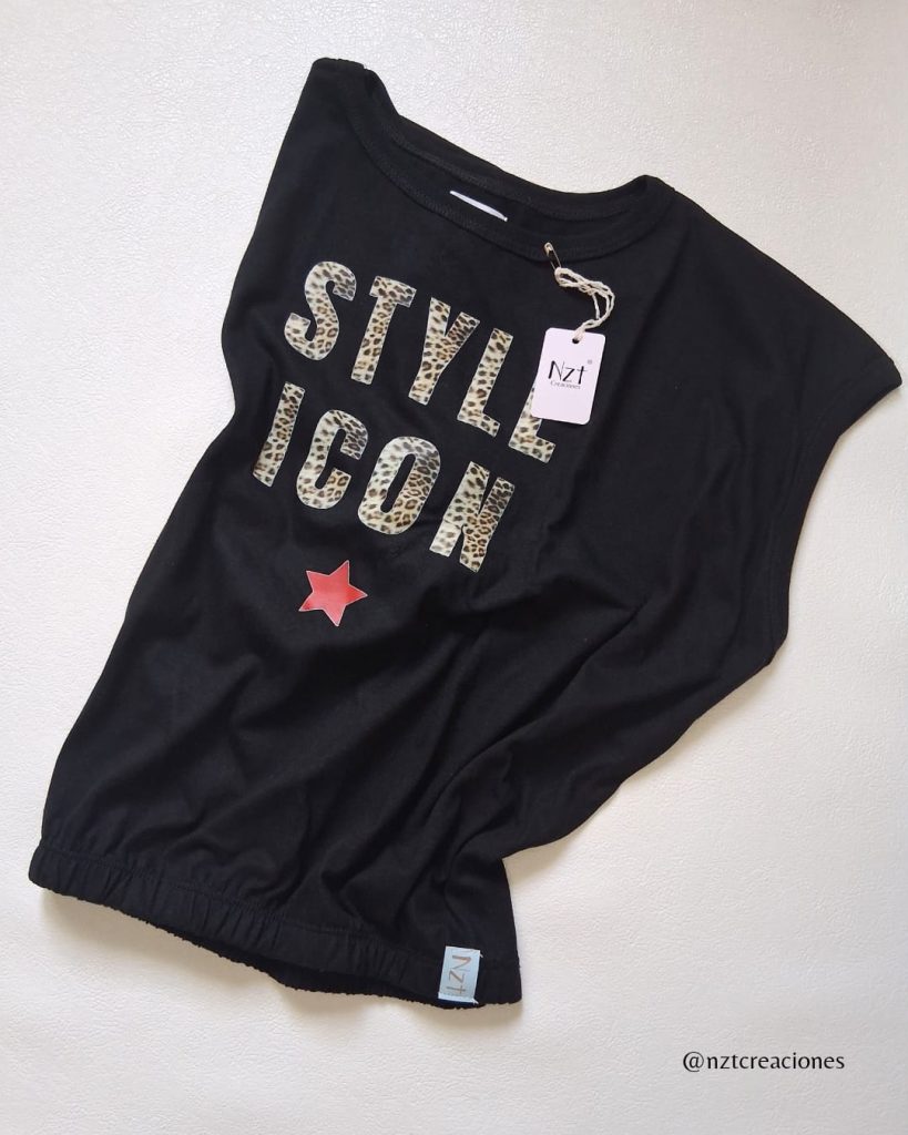 Remera con elastico