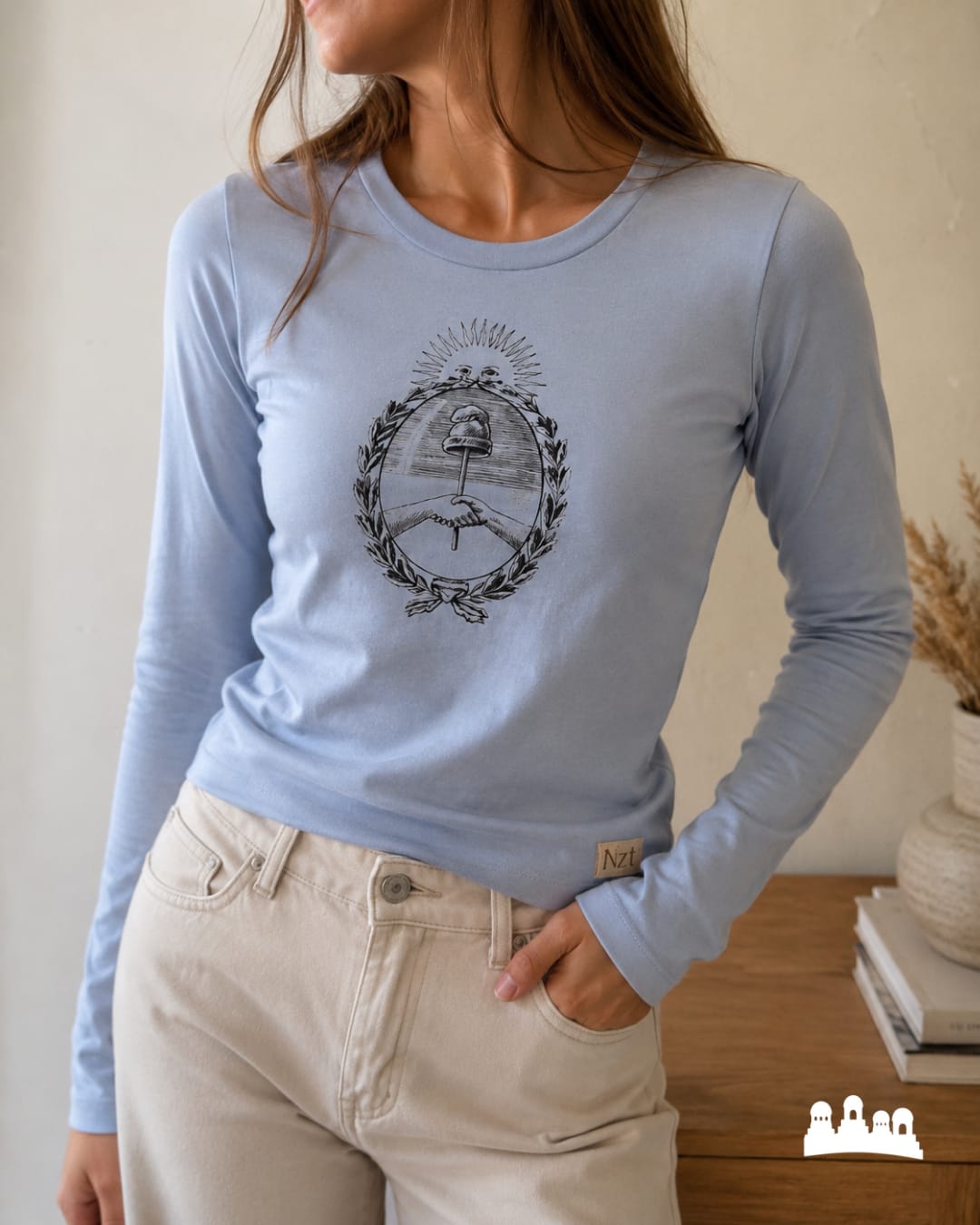 Remera Básica M. Larga: imagen 1